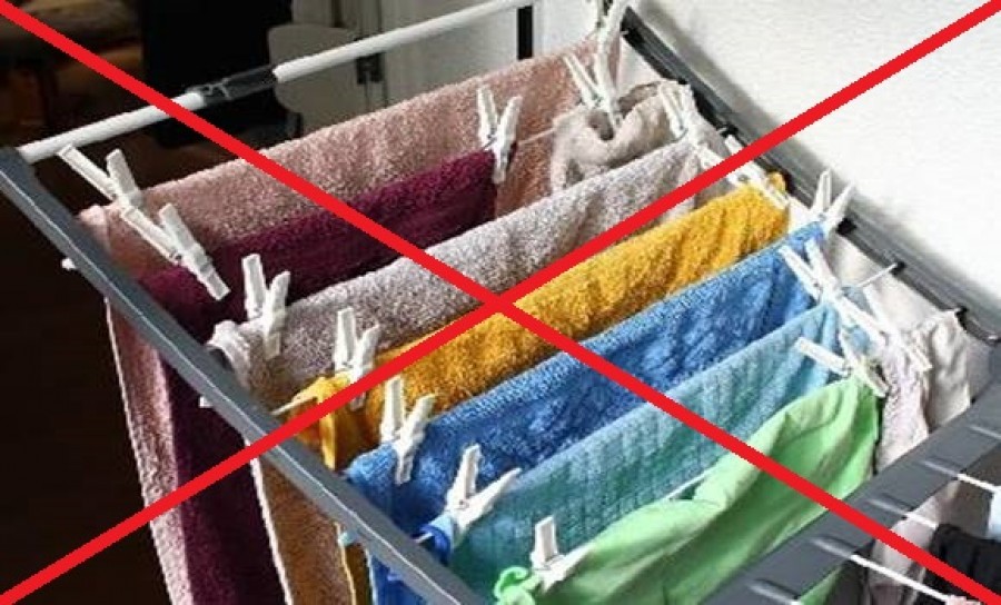 Nagymamáink trükkje: Szárító nélküli ruhaszárítás!